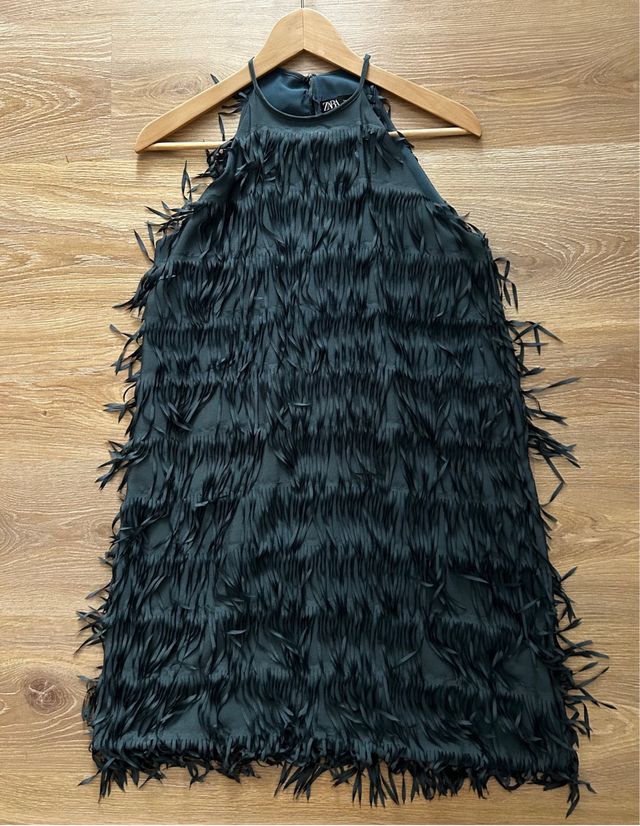 Vestido Zara flecos