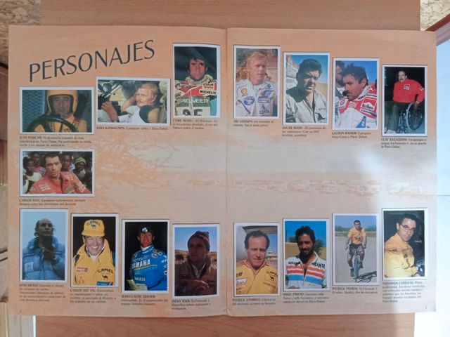 Album completo Paris-Dakar Aston 1988