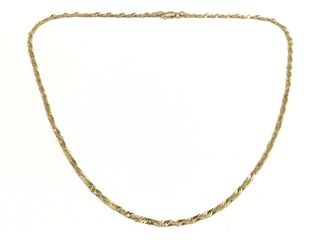 cadena oro 18k 20cm