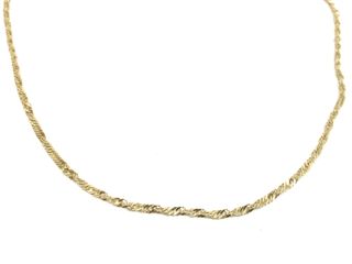 cadena oro 18k 20cm