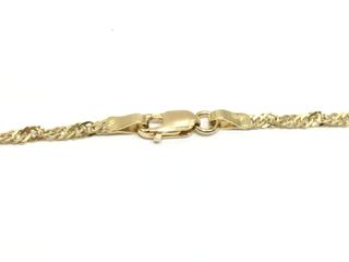 cadena oro 18k 20cm