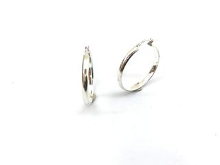 argollas plata 925mm