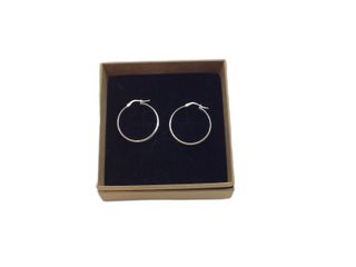 argollas plata 925mm
