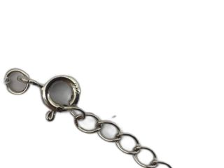 collar plata 925mm con piedra con circonita 19 5cm