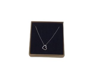 collar plata 925mm con piedra con circonita 19 5cm