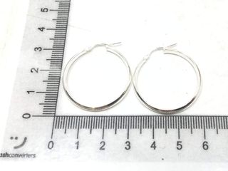argollas plata 925mm
