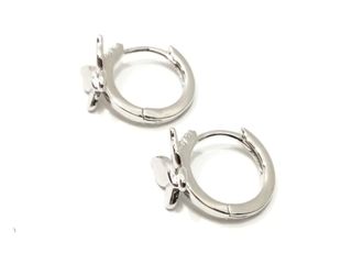 argollas plata 925mm con piedra con circonita