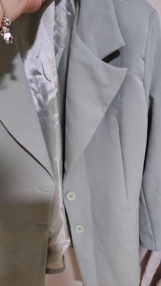 Americana verde agua - Talla L