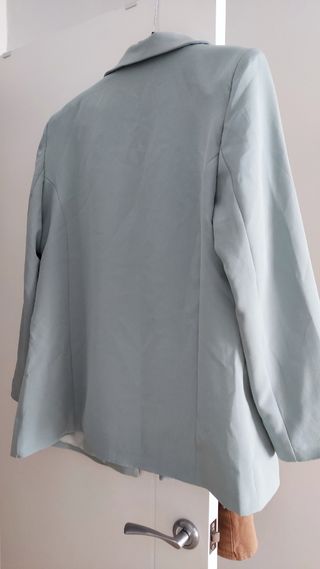 Americana verde agua - Talla L