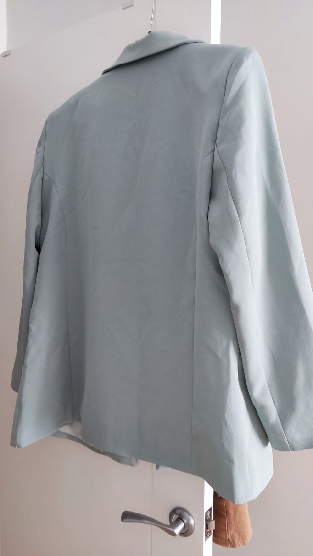 Americana verde agua - Talla L