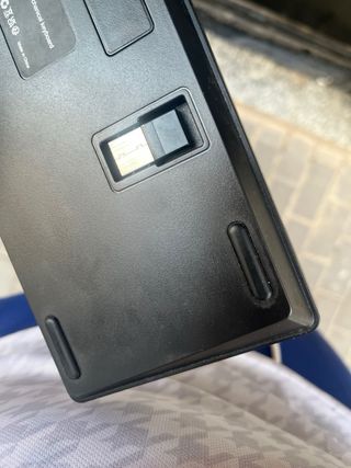 Teclado mecánico 60% gris oscuro