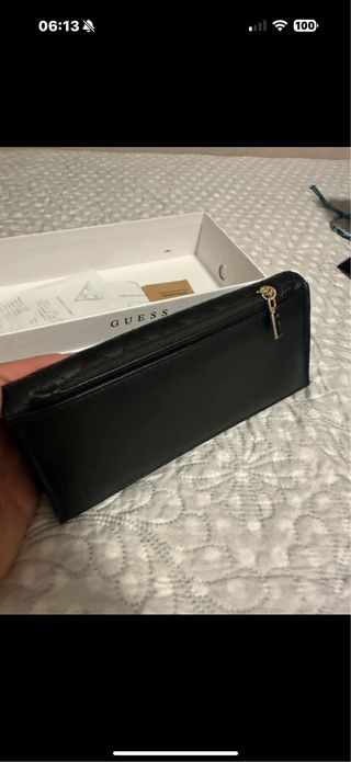 Portafoglio Guess nero