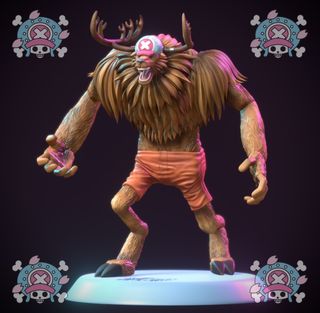 Chopper Monster de One Piece Figura Pintada Anime