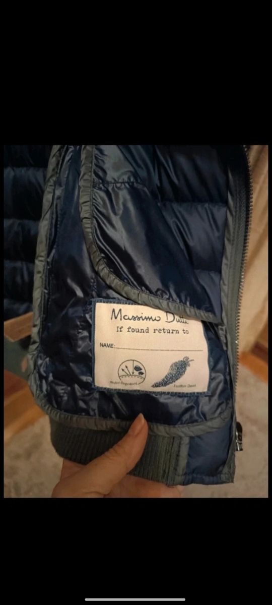 Chaleco de plumas Massimo Dutti