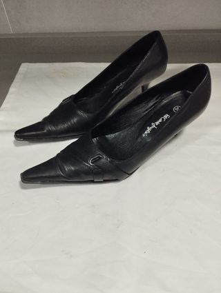 Zapatos salón negros El Corte Inglés 36