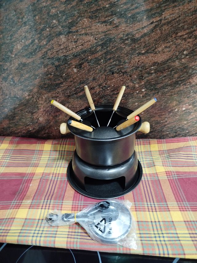 Fondue negra metalica, a estrenar