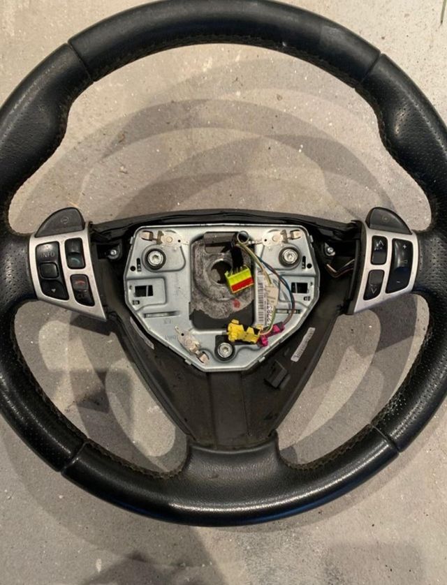 Volante Saab 93 con levas