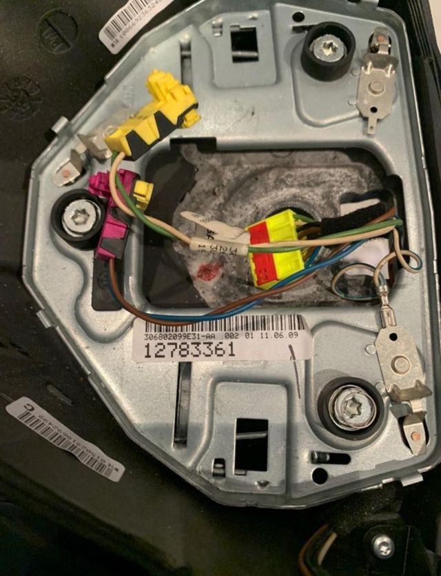 Volante Saab 93 con levas