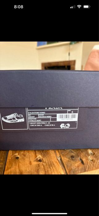 Zapatillas Prada blancas