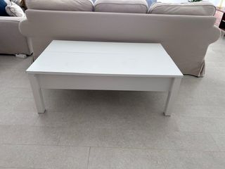 Mesa centro blanca IKEA - elevadora - elevable