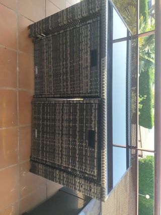 Mesa jardín - Exterior - mimbre