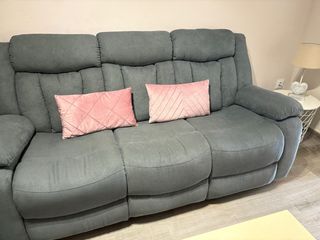 Sofá 3 plazas gris - NUEVO relax!