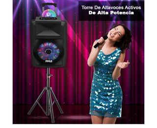 Altavoz PYLE Bluetooth 700W con Luces