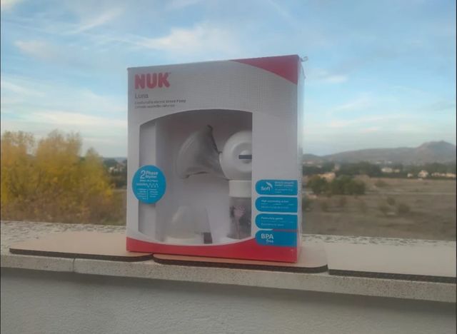 Sacaleches NUK Luna eléctrico