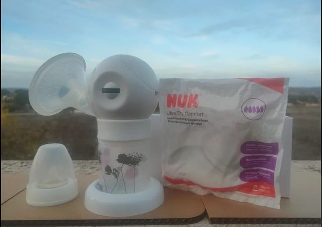 Sacaleches NUK Luna eléctrico