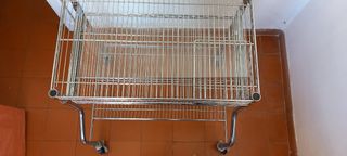 Escritorio p ordenador acero inoxidable