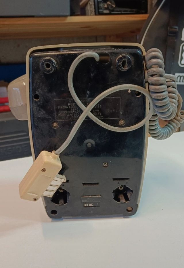 Teléfono de pared vintage Francia - años 70