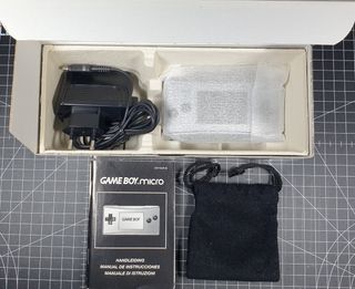 Game Boy Micro Plata - Como Nuevo