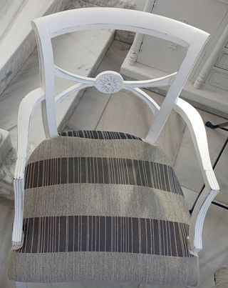 Sillones antiguos blancos - 2 unidades
