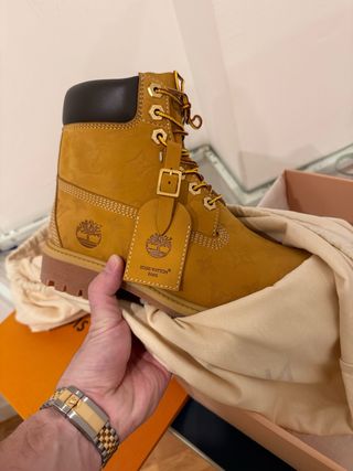 Botas Timberland x Louis Vuitton Agotadas Tienda