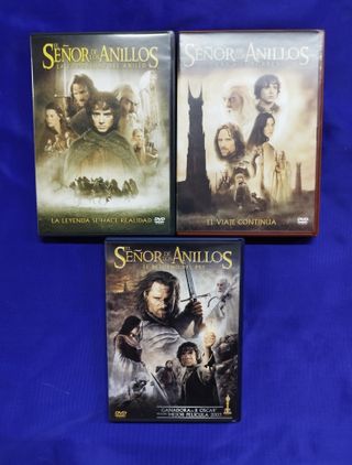 DVDs El Señor de los Anillos: Trilogía