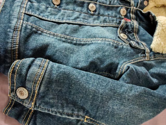 Chaqueta vaquera Levis borreguillo