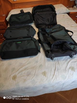 Juego maletas viaje - 5 piezas