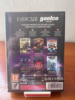 Evercade Gaelco Arcade 1 cartucho precintado