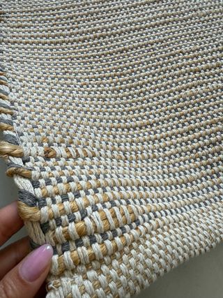 Alfombra yute beige Zara Home