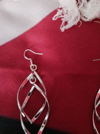 Pendientes plata largos