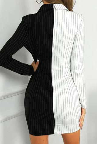 Vestido traje ajustado