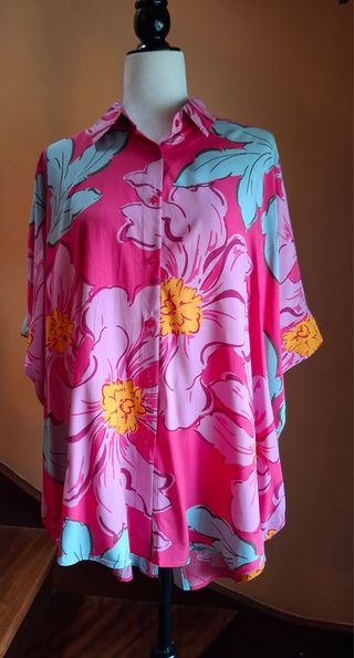 Camisa amplia Jaase floral