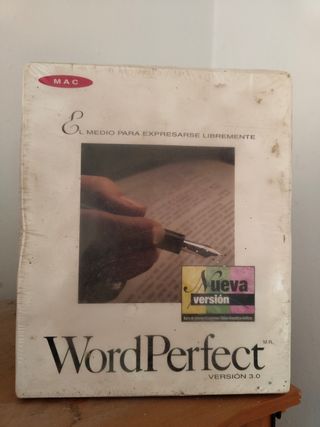 WordPerfect 3.0 Mac Español - PRECINTADO