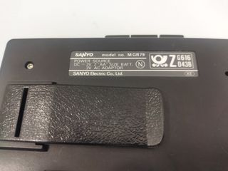 Radiocassette Sanyo BassXpander