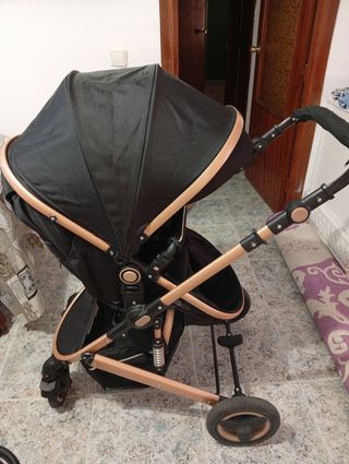 Cochecito 3 en 1: capazo, silla & huevo