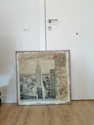 Cuadro Nueva York vintage