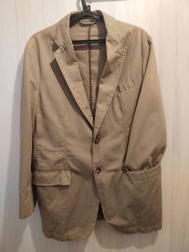 Americana beige caballero