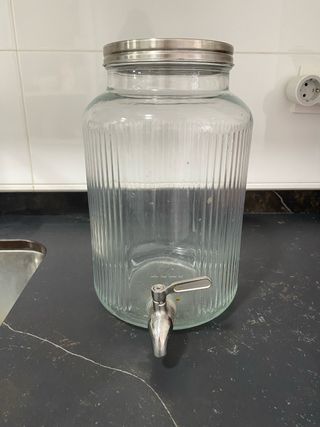 Dispensador agua cristal y