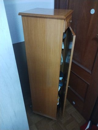 Zapatero madera marrón nuevo