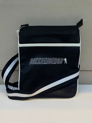 Bandolera Bikkembergs negra y blanca